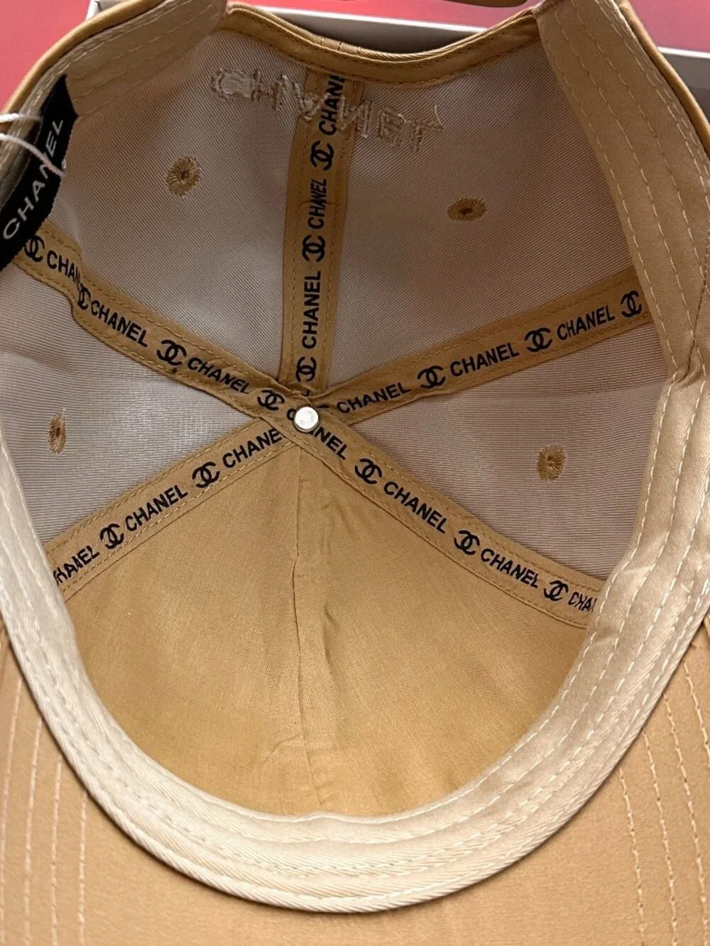 Chanel CC Logo Baseball Cap - Picture 2 of 4